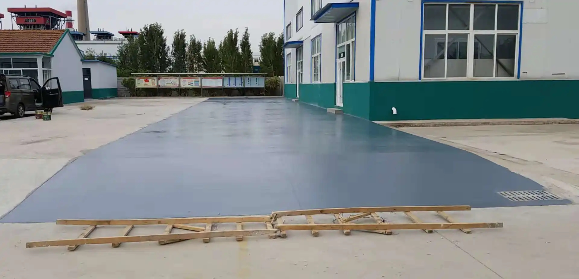 商丘车间厂房地坪漆修补翻新